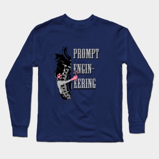 prompt engineering_ comedian Long Sleeve T-Shirt